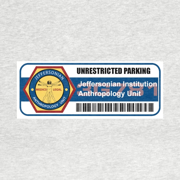 Jeffersonian Institution Parking Permit by Starbase79